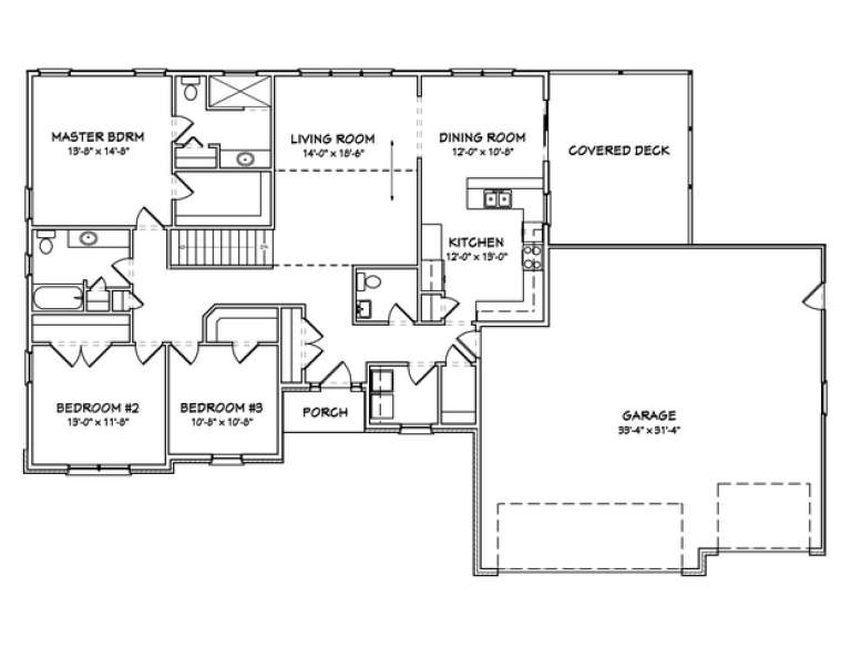 House Plan House Plan #5302 Drawing 1