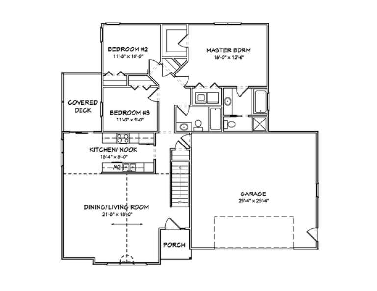 House Plan House Plan #5313 Drawing 1