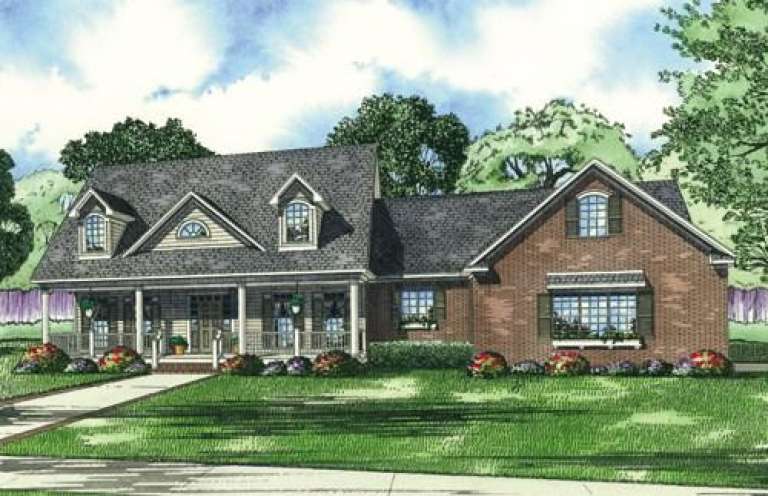 House Plan House Plan #5402 Front Elevation