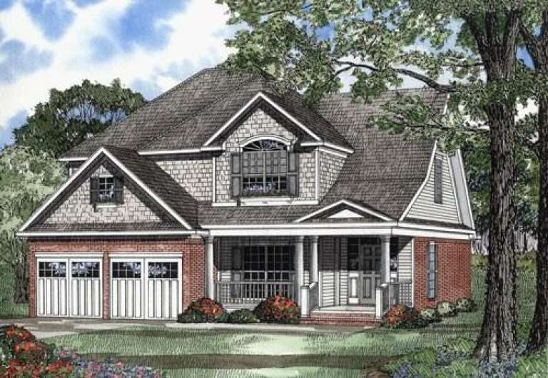 House Plan House Plan #5406 Front Elevation
