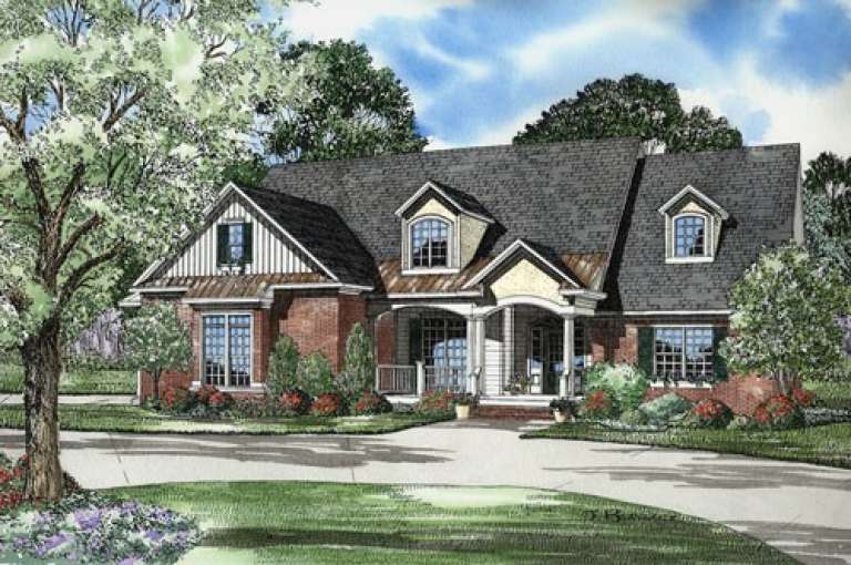 House Plan House Plan #5417 Front Elevation