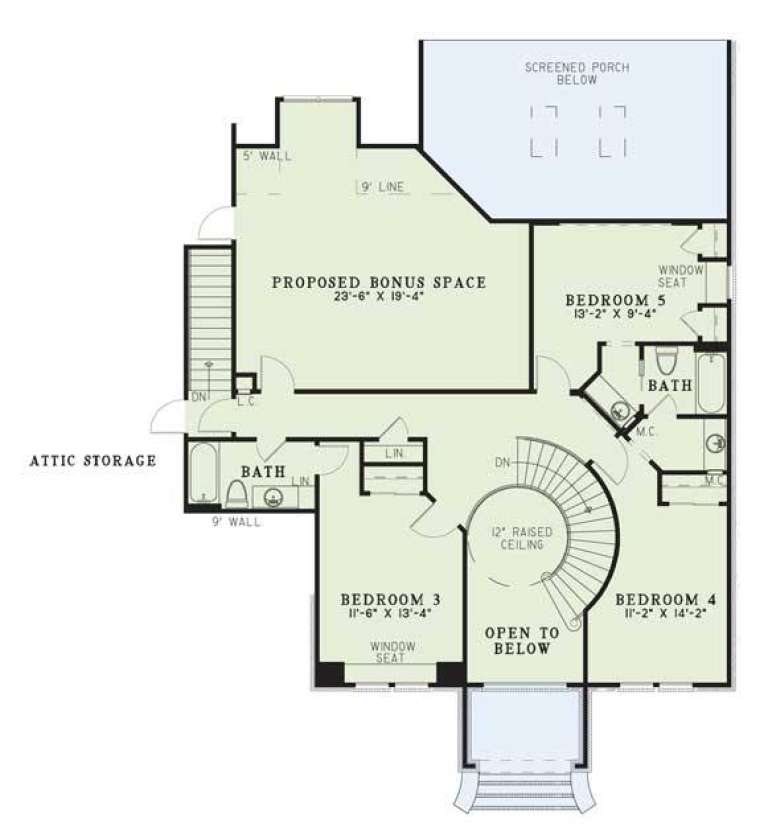 House Plan House Plan #5433 Drawing 2
