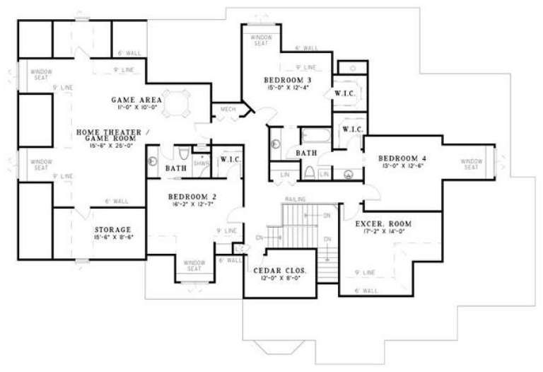House Plan House Plan #5450 Drawing 2