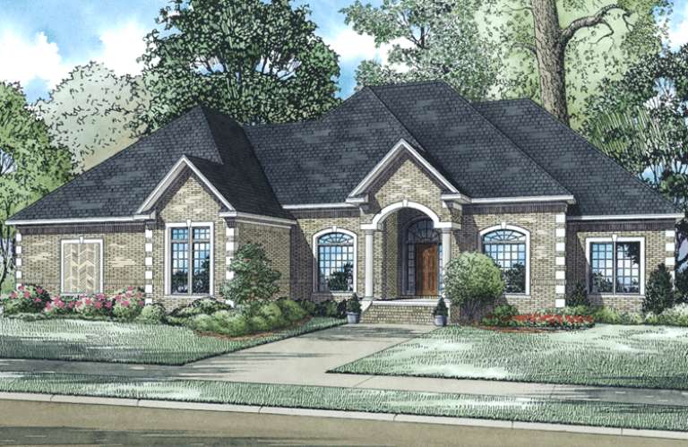 House Plan House Plan #5497 Front Elevation