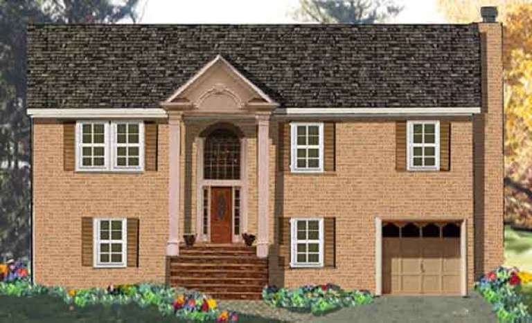 House Plan House Plan #551 Front Elevation