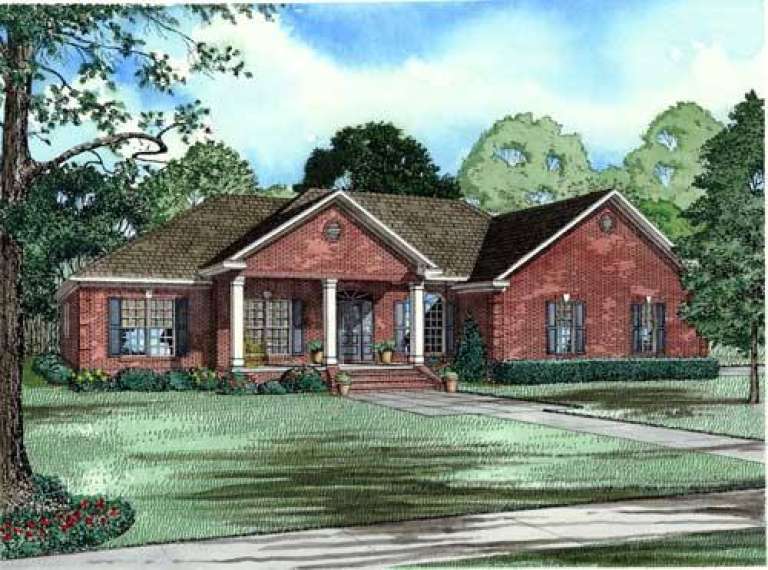 House Plan House Plan #5515 Front Elevation