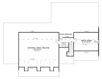 Floorplan 2 for House Plan #110-00571