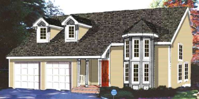 House Plan House Plan #553 Front Elevation