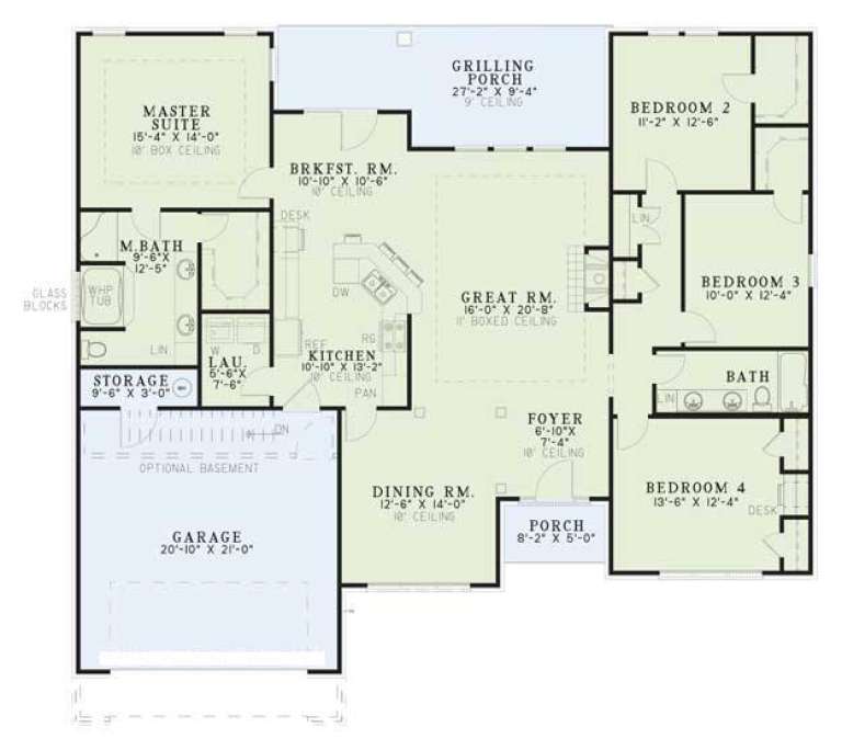 House Plan House Plan #5545 Drawing 1
