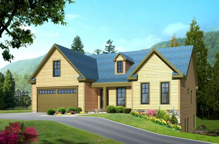 House Plan House Plan #5598 Front Elevation