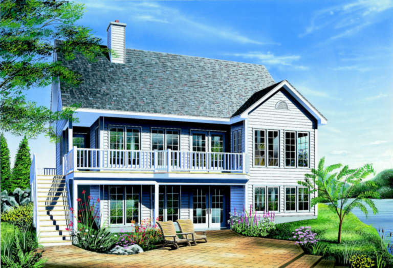 House Plan House Plan #560 Front Elevation