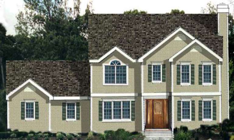 House Plan House Plan #565 Front Elevation