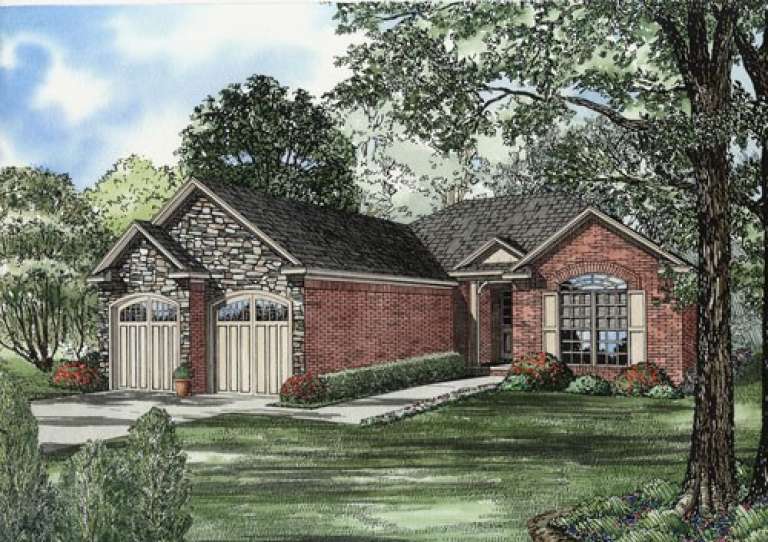 House Plan House Plan #5666 Front Elevation