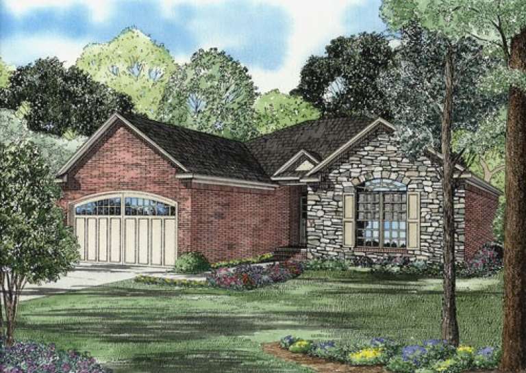 House Plan House Plan #5667 Front Elevation