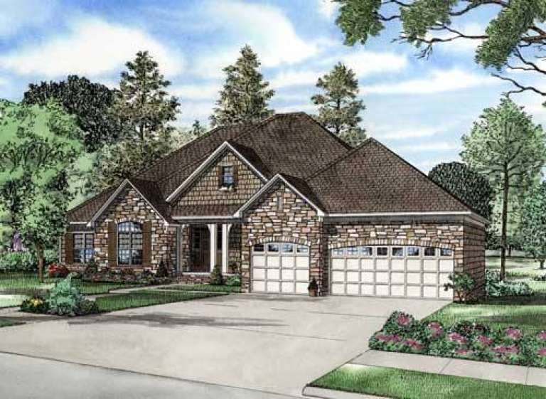 House Plan House Plan #5679 Front Elevation