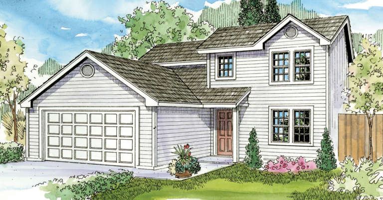 House Plan House Plan #5721 Front Elevation