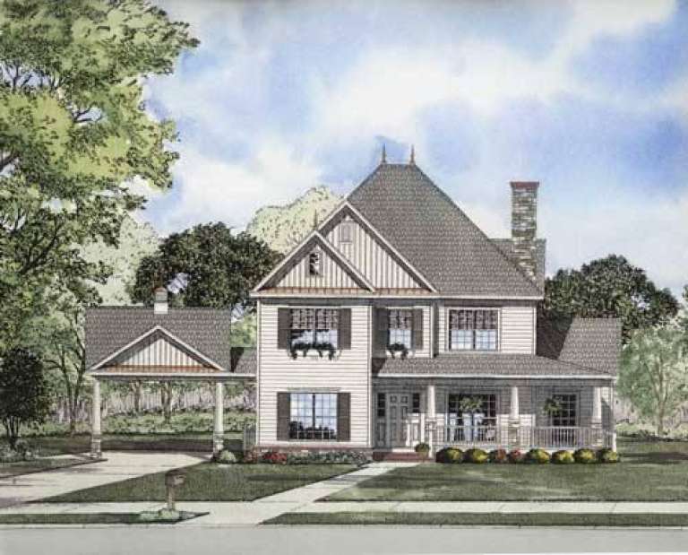 House Plan House Plan #5725 Front Elevation