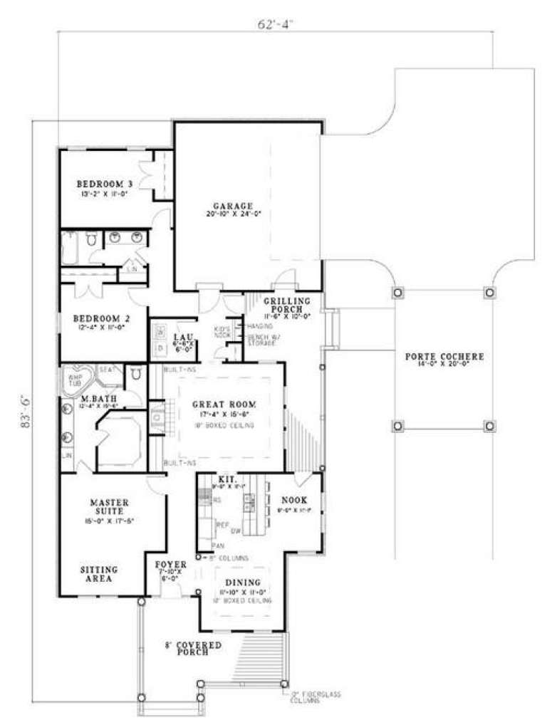 House Plan House Plan #5747 Drawing 1