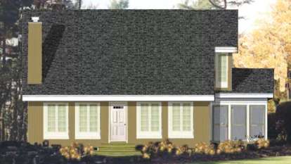 Traditional House Plan #033-00111 Elevation Photo