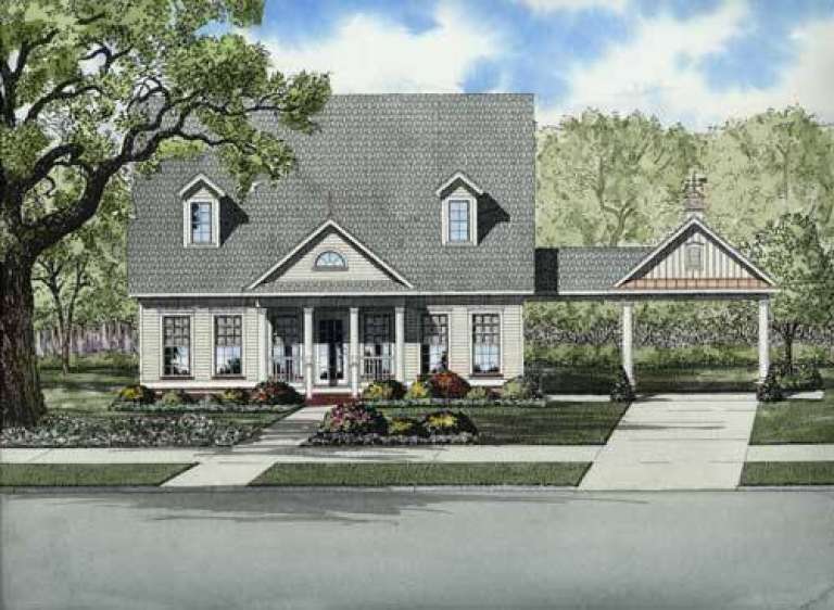 House Plan House Plan #5750 Front Elevation