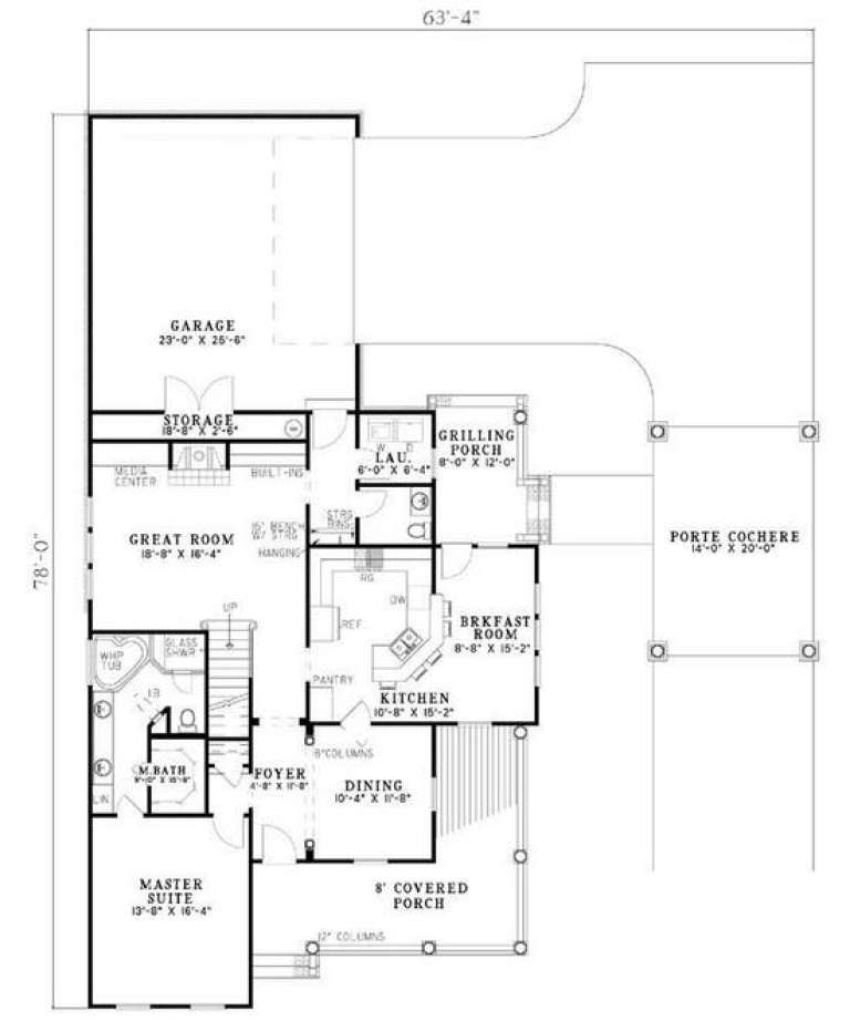House Plan House Plan #5752 Drawing 1