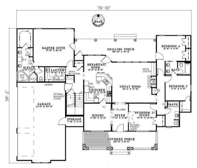 House Plan House Plan #5760 Drawing 1