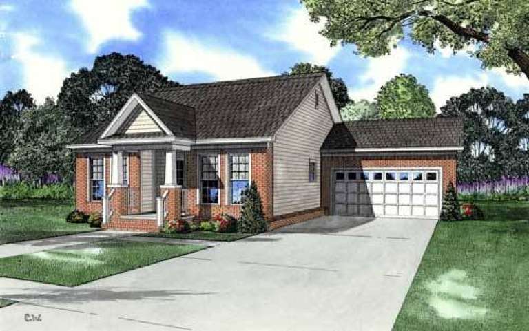 House Plan House Plan #5789 Front Elevation