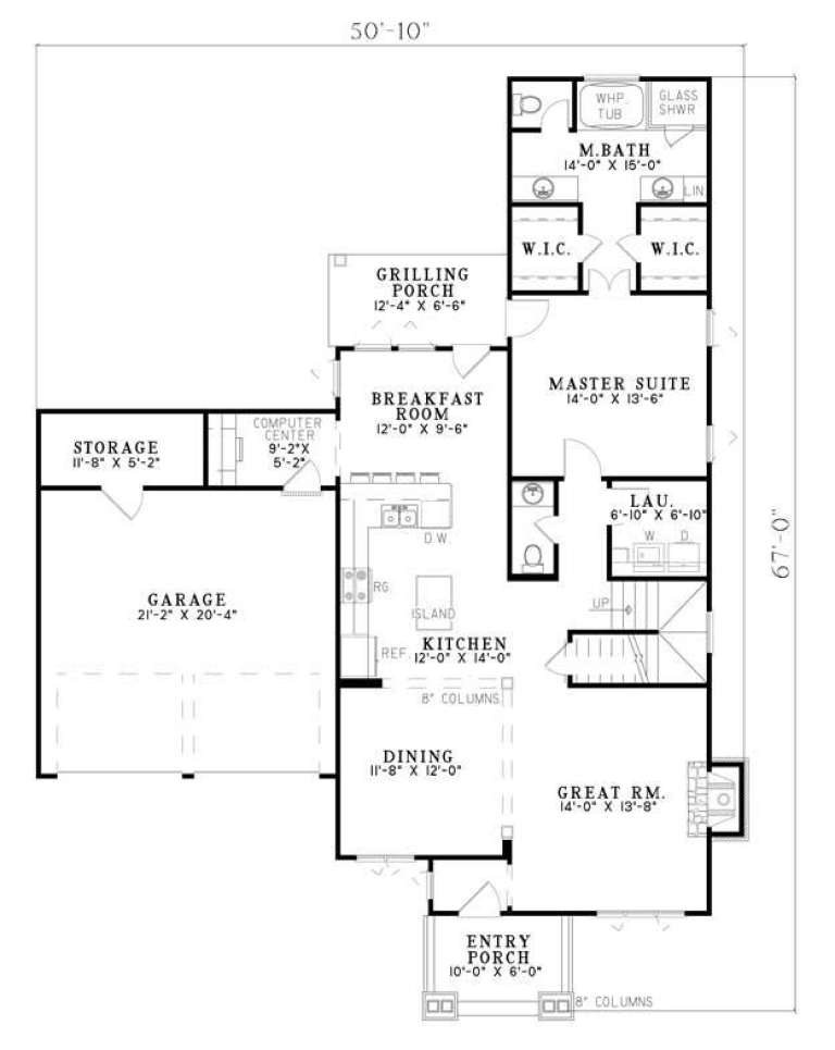 House Plan House Plan #5808 Drawing 1