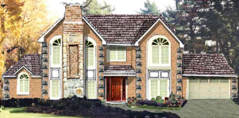House Plan House Plan #581 Front Elevation