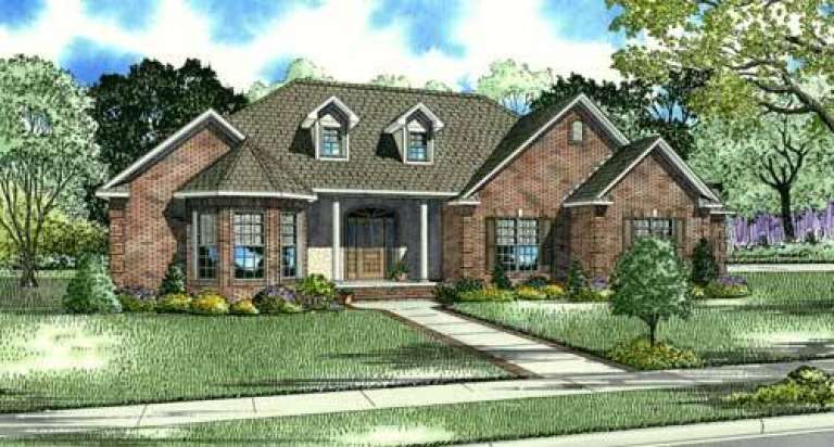 House Plan House Plan #5828 Front Elevation