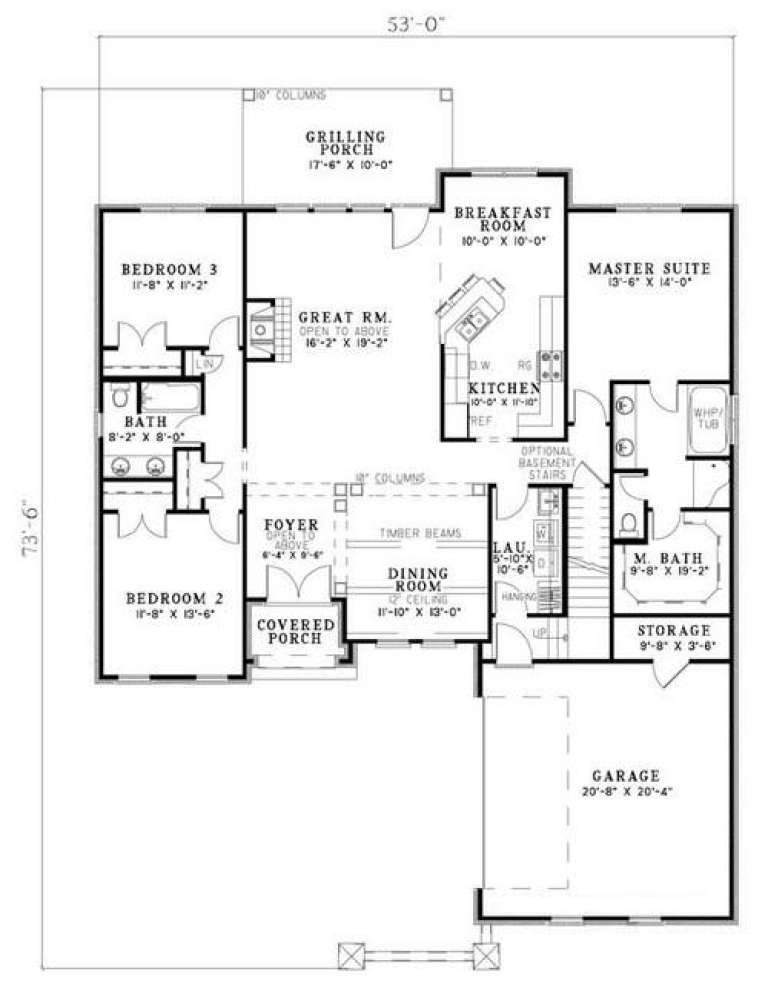 House Plan House Plan #5832 Drawing 1