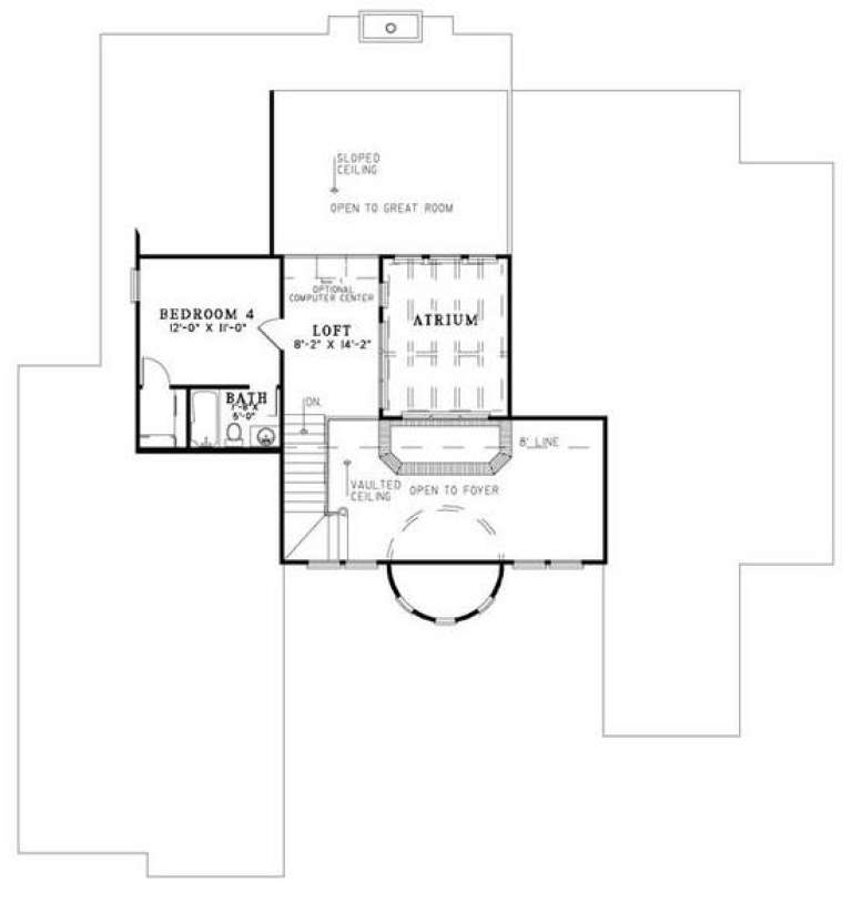 House Plan House Plan #5840 Drawing 2