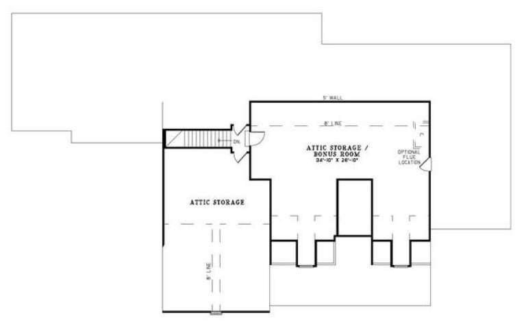House Plan House Plan #5846 Drawing 2