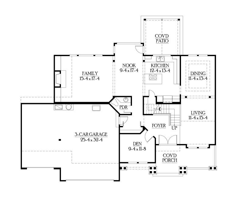 House Plan House Plan #5864 Drawing 1