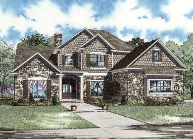 House Plan House Plan #5870 Front Elevation