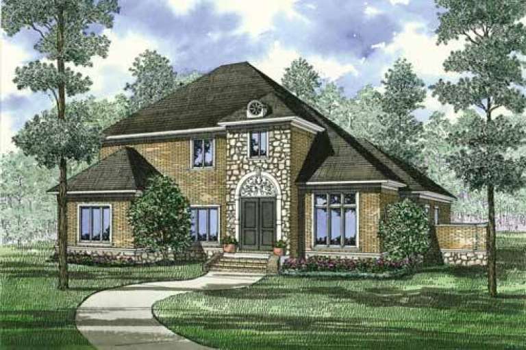 House Plan House Plan #5873 Front Elevation