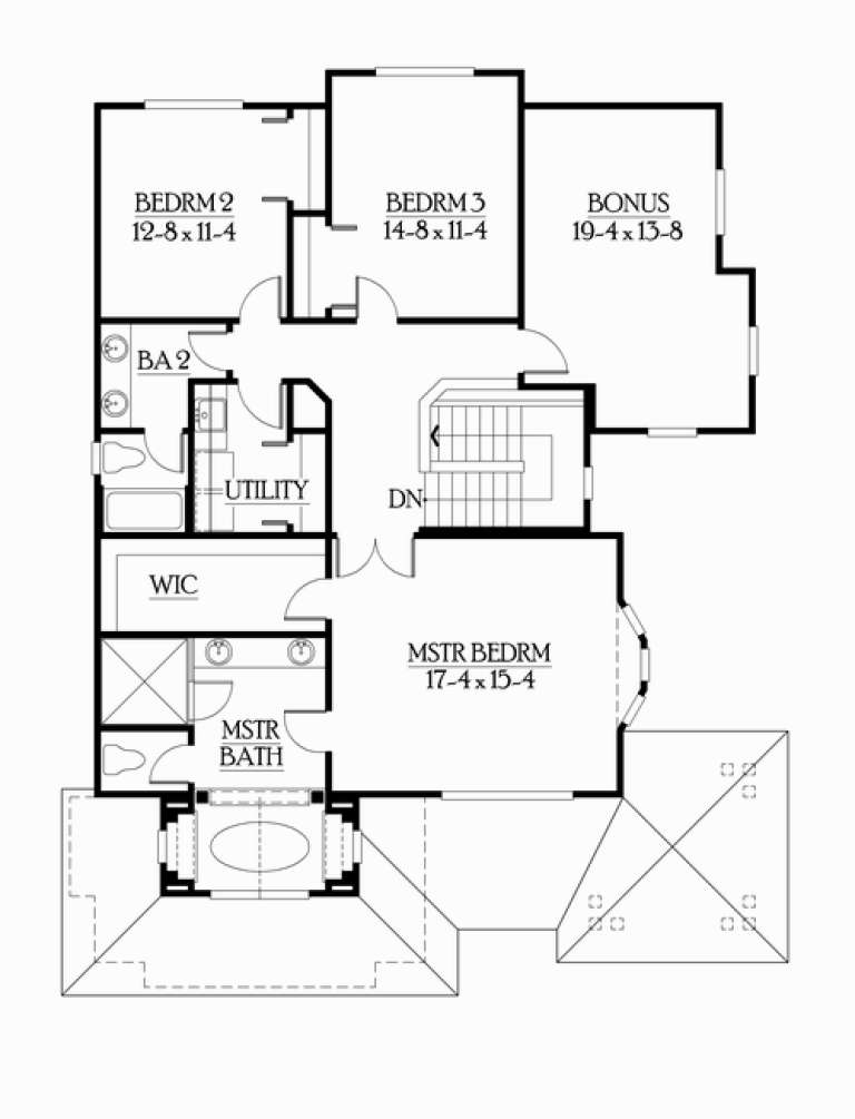 House Plan House Plan #5885 Drawing 3