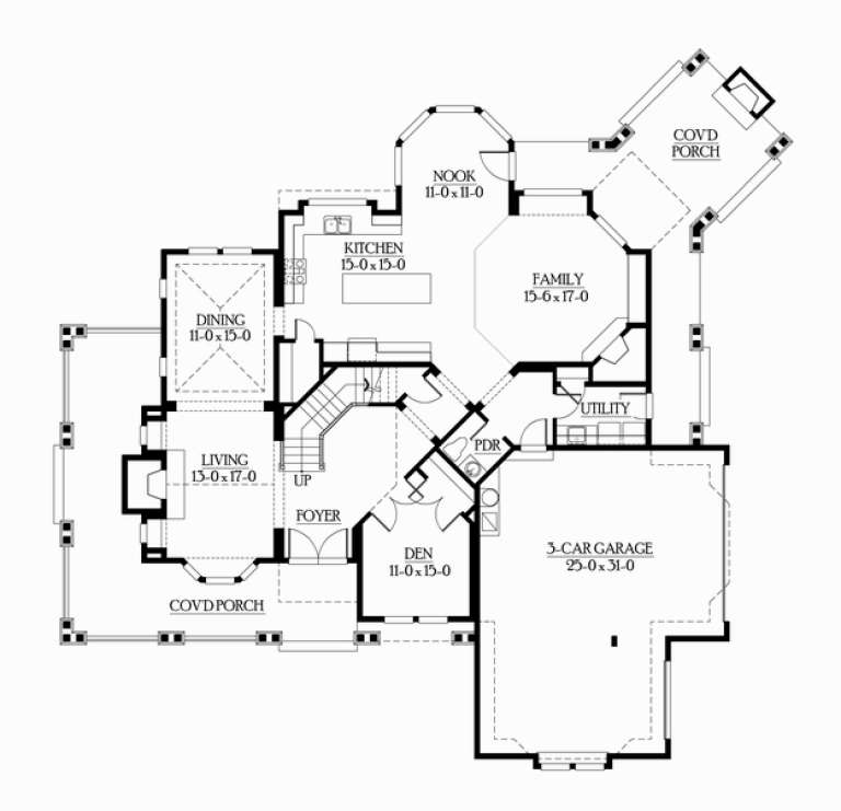 House Plan House Plan #5890 Drawing 1