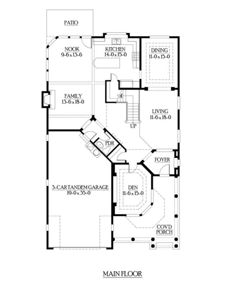 House Plan House Plan #6003 Drawing 1
