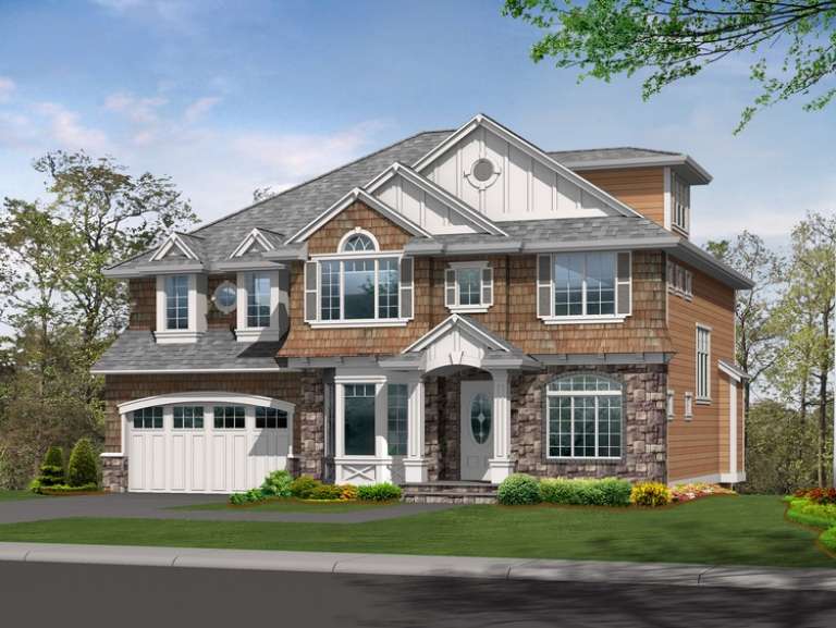 House Plan House Plan #6006 Front Elevation