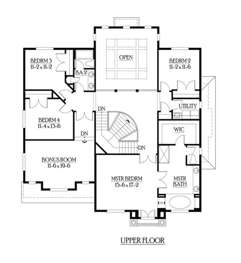 House Plan House Plan #6009 Drawing 2
