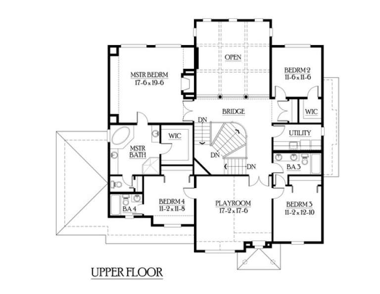 House Plan House Plan #6012 Drawing 2
