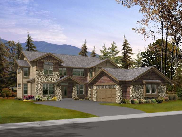House Plan House Plan #6014 Front Elevation