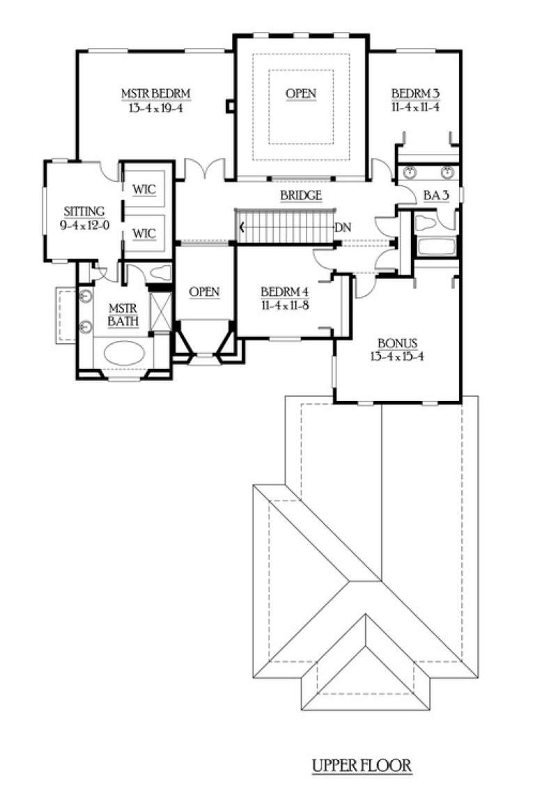 House Plan House Plan #6015 Drawing 2