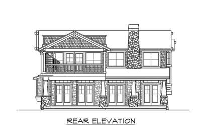Northwest House Plan #341-00142 Elevation Photo