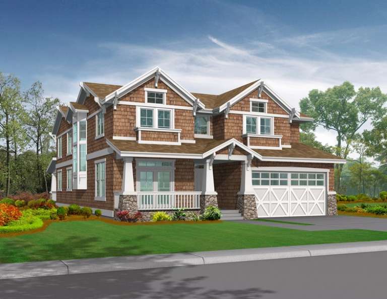 House Plan House Plan #6016 Front Elevation