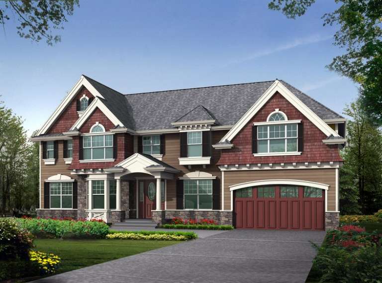 House Plan House Plan #6025 Front Elevation
