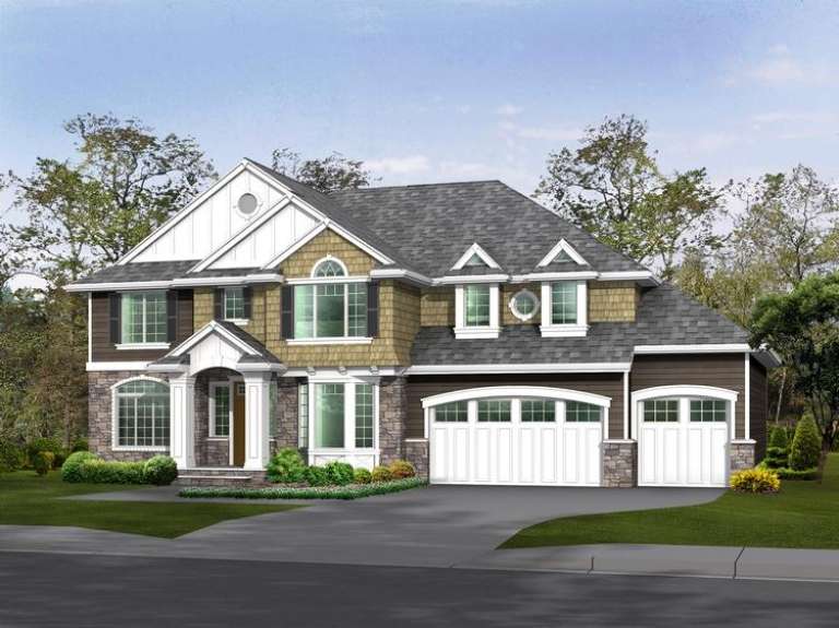 House Plan House Plan #6032 Front Elevation