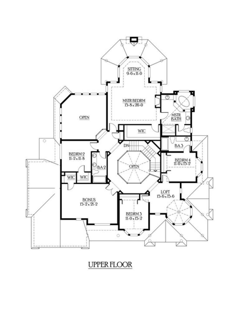 House Plan House Plan #6041 Drawing 2
