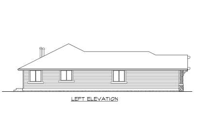 Craftsman House Plan #341-00176 Elevation Photo